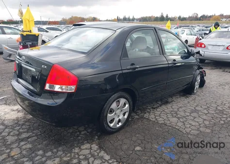 2007 Kia Spectra Ex z USA, uszkodzony, nr VIN KNAFE121275461699